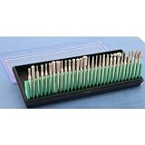 Diamond Burs 80 Grit 1/8" Shank 30pc Set