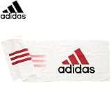 アディダス(adidas) EssentialsスポーツタオルBOX A6888 ホワイト×レッド×ブラック 1の画像