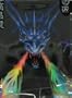 Max Protection Neo Sleeves Blue Dragon Fire Card Sleeves (YuGiOh Size)