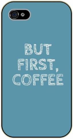 iPhone 5C But first, coffee - black plastic case / Life quotes, inspirational and motivational / Surelock Authentic