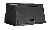 Rubbermaid 9T00 Protective Security Hood for Full Size and Compact Housekeeping Carts, Black, 17-1/2