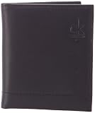 Calvin Klein KDO101, Portefeuille homme - Noir, Cuir