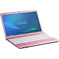 Sony Vaio EH2H1E/P 39,4 cm (15,5 Zoll) Notebook (Intel Core i3 2330M, 2,2GHz, 4GB RAM, 500GB HDD, Intel HD, DVD, Win 7 HP) rosa