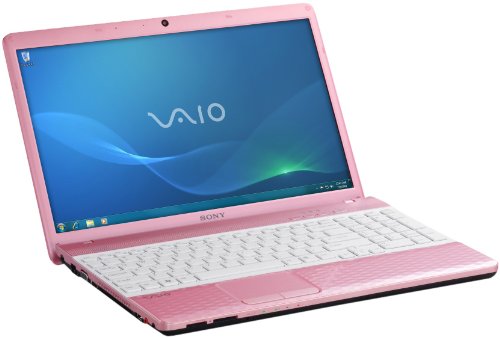 Sony Vaio EH2H1E/P 39,4 cm (15,5 Zoll) Notebook (Intel Core i3 2330M, 2,2GHz, 4GB RAM, 500GB HDD, Intel HD, DVD, Win 7 HP) rosa