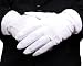 Choir Uniforms - White Formal Parade Gloves for men-Sold by Dozen Pair