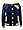 West Virginia Mountaineers Ladies Button Up Hooded Jacket