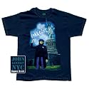 John Lennon t-shirt vintage blue overdye 'Imagine Liberty' tee