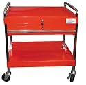 Mountain 3313 Service Cart with Locking Top & Locking Drawer