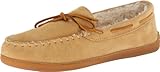 UPC 747647203820 product image for Minnetonka Men's Pile Lined Hardsole Slipper,Tan,16 M US | upcitemdb.com