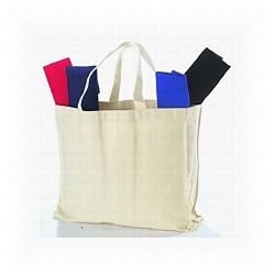 Augusta Canvas Gusset Tote