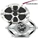 Audiobahn AS Series AS57PV 5x7/6x8 2-Way Plate Speakers