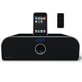 Xtrememac Tango X2 - Hifi haut-parleur Système audio avec radio et station d'accueil pour iPod, iTouch et iPhone - Noir