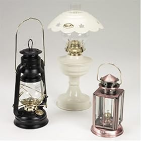 Black Oil Lamp for Fireplace by Market Merchants