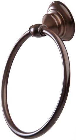 Arista Bath Products Highlander Series Towel Ring, Oil Rubbed Bronze