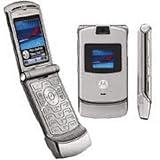 Motorola RAZR V3 Silver Sim Free Unlocked Mobile Phone