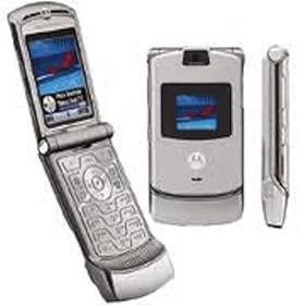 Motorola RAZR V3 Silver Sim Free Unlocked Mobile Phone