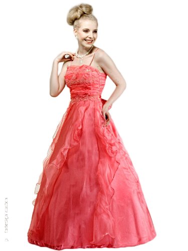Envie/Paris – 1005 LISA Abendkleid Ballkleid 1-teilig in Pink 38-44