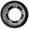 Groer Bade Reifen, Schwimmreifen, Schwimmring schwarz, LKW Reifen Design 91cm , BE-93057