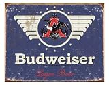 Weathered 1936 Budweiser Sign