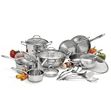 Wolfgang Puck Stainless Steel Cookware Set - 18 Pc