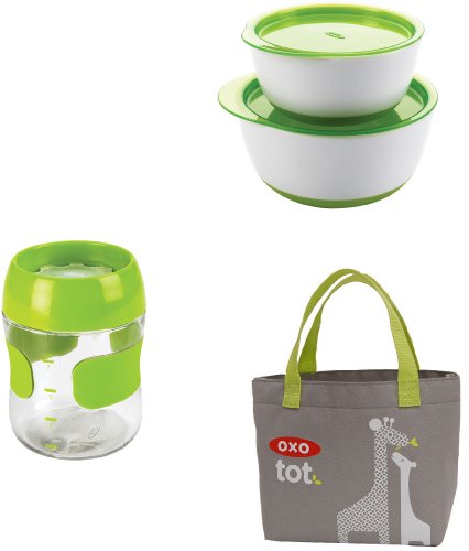 【amazon.co.jp限定】 トレーニングカップ&ボウルセット グリーン(ノベルティバッグつき)
