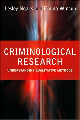 City Travel Guides Discounted  Books : Criminological Research: Understanding Qualitative Methods (Introducing Qualitative Methods series)