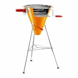 Bodum 11344-106 Fyrkat Cone Charcoal Grill, Orange