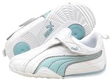 Puma Infant Ryu Velcro Trainer White/Blue/Silver