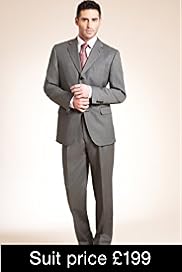 Collezione Wool Rich 3 Button Self Striped Jacket