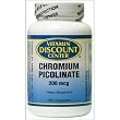 Chromium Picolinate 200mcg by Vitamin Discount Center - 180 Capsules Chromium Picolinate 200mcg by Vitamin Discount Center - 180 Capsules