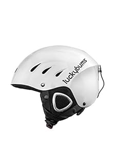 Lucky Bums Snow Sport Helmet, White, Large