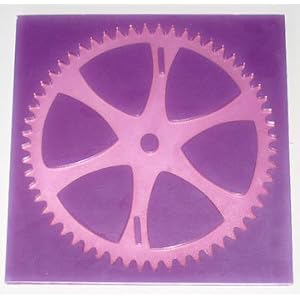 Artisan Silicone Mold, Clock Gear by