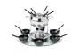 Paderno 23-Piece Stainless-Steel Fondue Set