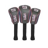 New York Giants NFL Golf Club Driver Headcover Set of 3