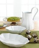 Tyler Florence by Mikasa Chef's White Nesting Bowls, White, Set of 4