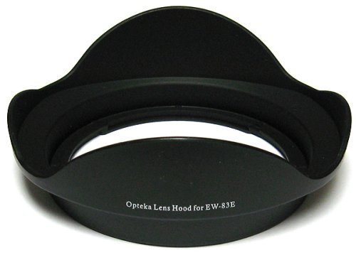 Opteka EW 83E Lens Hood for Canon EF 16 35mm f 2.8L  EF 17 35mm f 2.8L  & EF 17 40mm f 4L Lenses