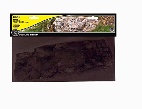 Woodland scenics rock mold facet rock