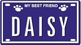 41mgIhmWpYL. SL160  DAISY Dog Name Plate for Dog House. Over 400 Names Available. Type in Name Dog Plate in Search Your Dog Name will show up.