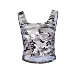 Camouflage Mid-Legth Camisole Nuke Top