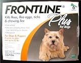 FRONTLINE PLUS 6 MOS FOR DOGS UP TO 22 LBS.