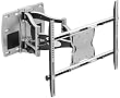 OmniMount UCLX-P Articulating Wall Mount for 42" to 63" Displays (Silver)
