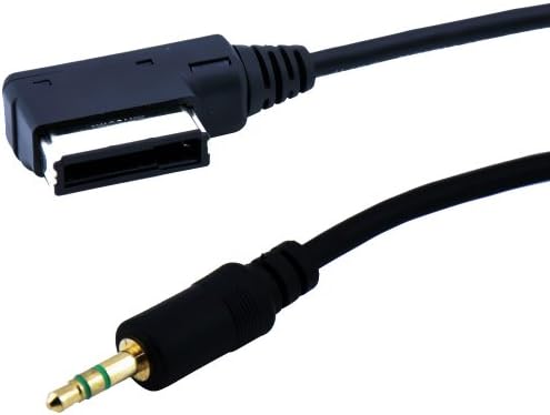 Patuoxun Music Interface AMI MMI to 3.5mm Male Jack Audio AUX Adapter Cable for Audi A3 A4 A5 A6 A8 Q5 Q8 Q7 A4L A6L