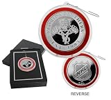 Florida Panthers Silver Coin Ornament