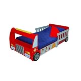 KidKraft FireTruck Toddler Cot