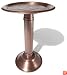 Strathwood Iron Bird Bath with Brushed Copper Finish