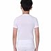 Kids Compression Shirt Underwear Boys Youth Under Base Layer Short Sleeve Top SK WH S White