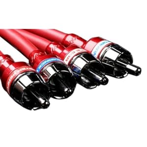 Monster MPC I304 4C-4M Extra Low Noise 4-Channel Car Stereo RCA Cables (4 meters)