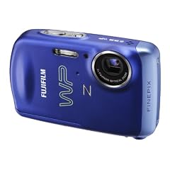 Fujifilm FinePix Z33WP Digitalkamera (10 Megapixel, 3fach opt. Zoom, 2.7'' Display, wasserdicht bis 3m) blau