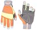 Custom Leathercraft 128M Hivisibility Flex Grip Work Gloves, Medium