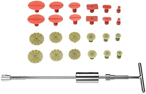 Zafit PDR Tools Dent Removal Paintless Dent Repair Kits Tabs 2 In1 T Bar Tools